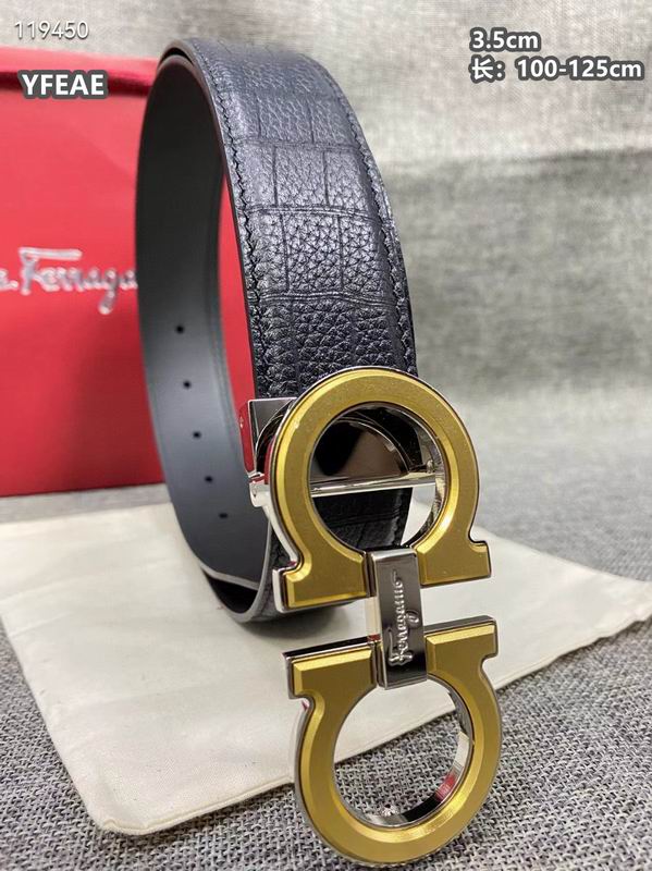 Ferragamo belt 35mmX100-125cm 8L040806